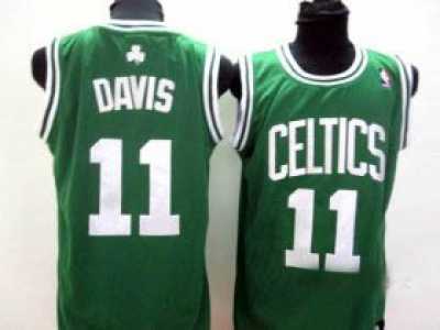NBA Boston Celtics #11 DAVIS Green