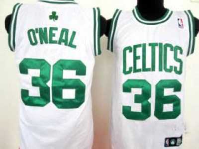 NBA Boston Celtics #36 O NEAL White