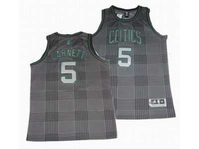 nba Boston Celtics #5 Kevin Garnett Rhythm Fashion Swingman