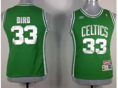 nba Women Boston Celtics #33 Larry Bird Green Jerseys