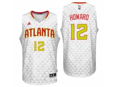 Men Atlanta Hawks #12 Dwight Howard Home White New Swingman Jersey