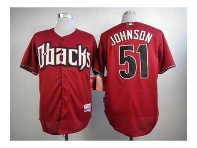 MLB arizona diamondbacks #51 johnson red jerseys