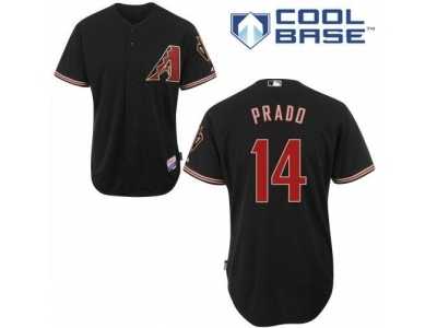 mlb jerseys arizona diamondbacks #14 prado black[A]