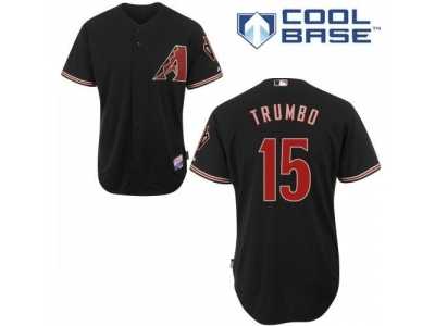 mlb jerseys arizona diamondbacks #15 trumbo black[trumbo][A]