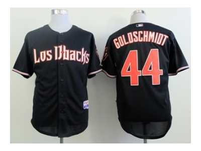 mlb jerseys arizona diamondbacks #44 goldschmidt black[new]