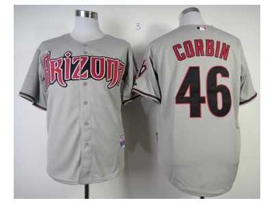 mlb jerseys arizona diamondbacks #46 corbin grey