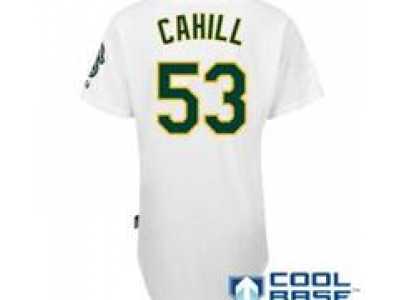 MLB jerseys Oakland Athletics #53 Trevor CAHILL jerseys white