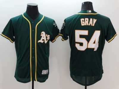 Oakland Athletics #54 Sonny Gray Green Flexbase Authentic Collection Stitched Baseball Jersey