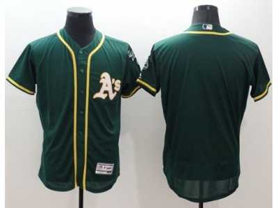 Oakland Athletics Blank Green Flexbase Authentic Collection Stitched Baseball Jersey