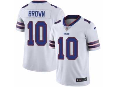 Men's Nike Buffalo Bills #10 Corey Brown Vapor Untouchable Limited White NFL Jersey