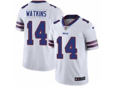 Men's Nike Buffalo Bills #14 Sammy Watkins Vapor Untouchable Limited White NFL Jersey