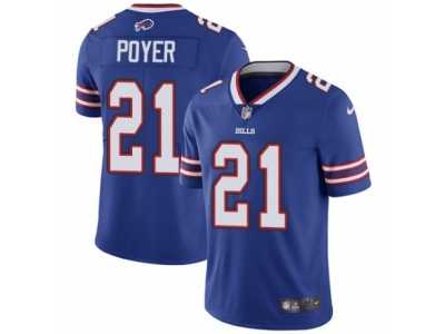 Men's Nike Buffalo Bills #21 Jordan Poyer Vapor Untouchable Limited Royal Blue Team Color NFL Jersey