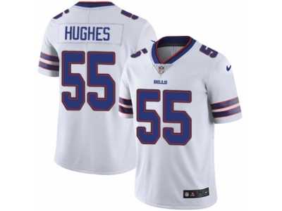 Men's Nike Buffalo Bills #55 Jerry Hughes Vapor Untouchable Limited White NFL Jersey