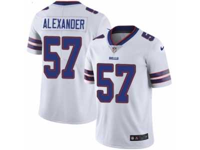Men's Nike Buffalo Bills #57 Lorenzo Alexander Vapor Untouchable Limited White NFL Jersey