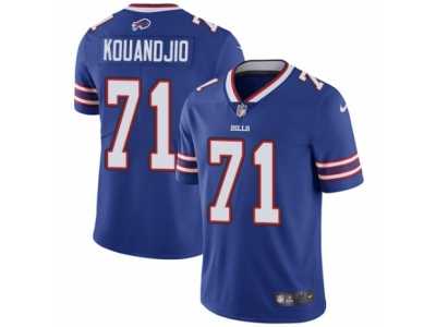 Men's Nike Buffalo Bills #71 Cyrus Kouandjio Vapor Untouchable Limited Royal Blue Team Color NFL Jersey