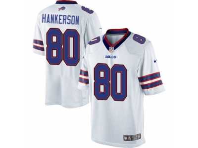 Men's Nike Buffalo Bills #80 Leonard Hankerson Limited White NFL Jersey