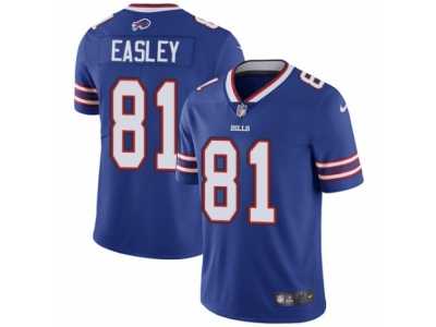 Men's Nike Buffalo Bills #81 Marcus Easley Vapor Untouchable Limited Royal Blue Team Color NFL Jersey
