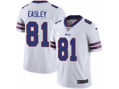 Men's Nike Buffalo Bills #81 Marcus Easley Vapor Untouchable Limited White NFL Jersey