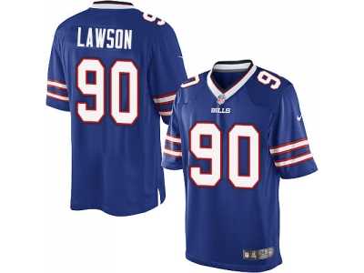 Men's Nike Buffalo Bills #90 Shaq Lawson Limited Royal Blue Team Color NFL Jersey