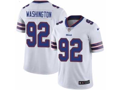 Men's Nike Buffalo Bills #92 Adolphus Washington Vapor Untouchable Limited White NFL Jersey