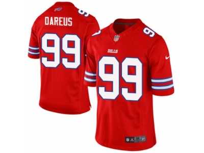 Men's Nike Buffalo Bills #99 Marcell Dareus Limited Red Rush NFL Jersey