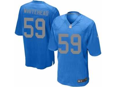 Men's Nike Detroit Lions #59 Tahir Whitehead Limited Blue Alternate NFL Jersey