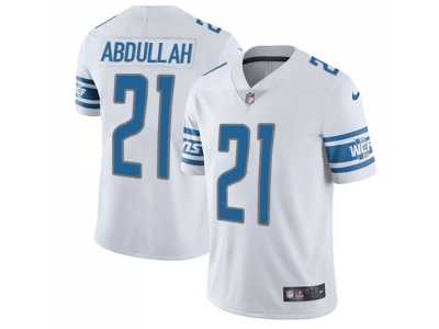 Nike Detroit Lions #21 Ameer Abdullah White Men's Stitched NFL Limited Jersey