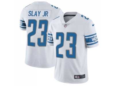 Nike Detroit Lions #23 Darius Slay Jr White Men's Stitched NFL Limited Jersey