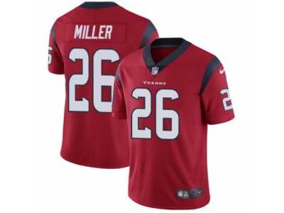 Men's Nike Houston Texans #26 Lamar Miller Vapor Untouchable Limited Red Alternate NFL Jersey