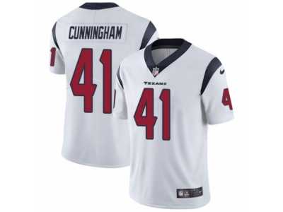 Men's Nike Houston Texans #41 Zach Cunningham Vapor Untouchable Limited White NFL Jersey