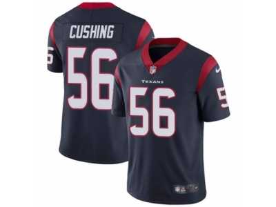 Men's Nike Houston Texans #56 Brian Cushing Vapor Untouchable Limited Navy Blue Team Color NFL Jersey