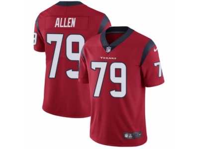 Men's Nike Houston Texans #79 Jeff Allen Vapor Untouchable Limited Red Alternate NFL Jersey