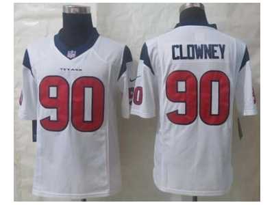 Nike jerseys houston texans #90 clowney white[Limited][clowney]