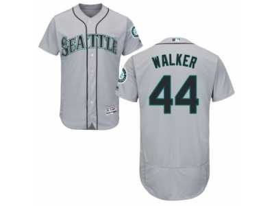 Men's Majestic Seattle Mariners #44 Taijuan Walker Grey Flexbase Authentic Collection MLB Jersey
