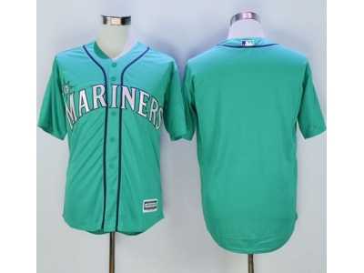 Seattle Mariners Blank Green New Cool Base Stitched Baseball Jersey