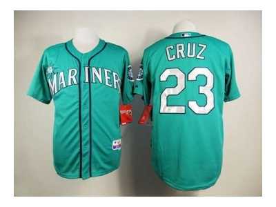 mlb jerseys seattle mariners #23 cruz green