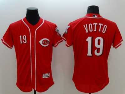 Cincinnati Reds #19 Joey Votto Red Flexbase Authentic Collection Stitched MLB Jersey