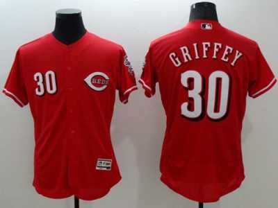 Cincinnati Reds #30 Ken Griffey Red Flexbase Authentic Collection Stitched Baseball Jersey