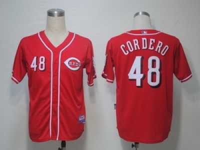 mlb Cincinnati Reds #48 Cordero Red Cool Base