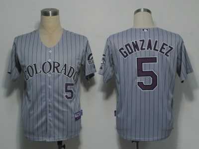 MLB Colorado Rockies #5 Gonzalez Gery[Cool Base]