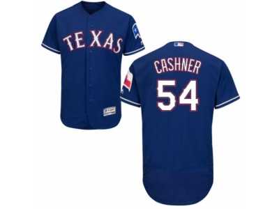 Men's Majestic Texas Rangers #54 Andrew Cashner Royal Blue Flexbase Authentic Collection MLB Jersey