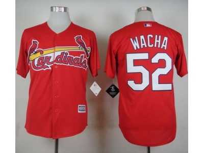 MLB St. Louis Cardinals #52 Michael Wacha Red Cool Base Stitched Baseball jerseys