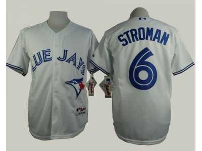 MLB Toronto Blue Jays #6 Marcus Stroman White Cool Base jerseys