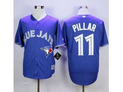 Toronto Blue Jays #11 Kevin Pillar Blue New Cool Base Stitched MLB Jersey