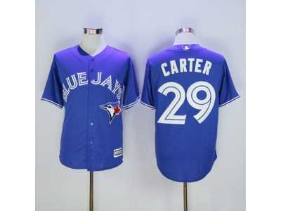 Toronto Blue Jays #29 Joe Carter Blue New Cool Base Stitched MLB Jersey