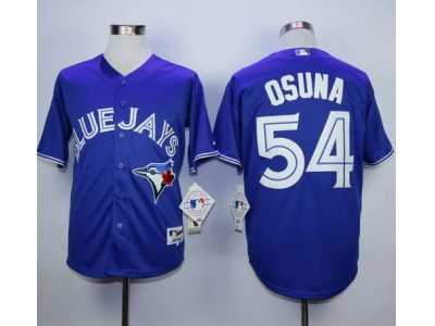 Toronto Blue Jays #54 Roberto Osuna Blue Alternate Stitched MLB Jersey