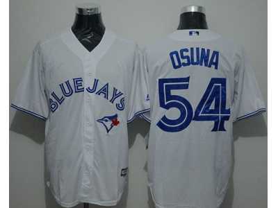 Toronto Blue Jays #54 Roberto Osuna White New Cool Base Stitched Baseball Jersey