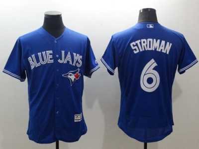 Toronto Blue Jays #6 Marcus Stroman Blue Flexbase Authentic Collection Stitched Baseball Jersey