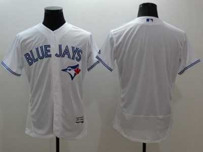 Toronto Blue Jays Blank White Flexbase Authentic Collection Stitched Baseball Jersey