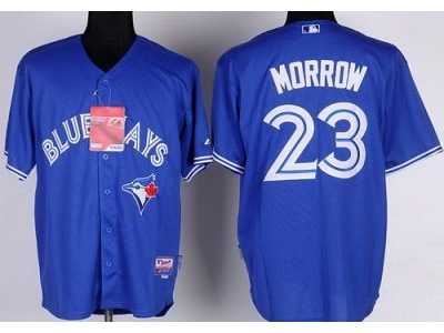 mlb Toronto Blue Jays #23 Morrow Blue[Cool Base]